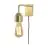 It's about RoMi Applique Murale Madrid Fer Dorée S | Convient pour 1x E27 