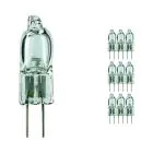 Lot 10x Philips Microprojection Halogène G4 ampoule Focusline 30 W 