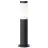 Brilliant Dody Bolderarmatuur Vloerlamp Metaal Kunststof Zwart | 120mm - IP44 - Buitenverlichting - Geschikt voor 1x E27