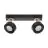Ledvance LED Decor Spot Pluto Staal Zwart 9.6W 615lm - 830 Warm Wit
