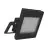 Ledvance LED Floodlight High Mast Aluminium Zwart 280W 39600lm 90D - 730 Warm Wit | IP66 - Symmetrisch - Excl. Driver